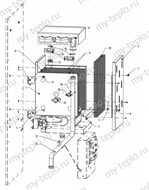 Запчасти для Лемакс PRIME-V20: схема Запчасти Лемакс PRIME-V20 купить в Оренбурге