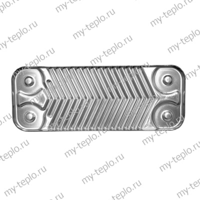 Теплообменник ГВС на 16 пластин для Chaffoteaux Pigma Green Evo (KTtepl2PigmaGrEvo)